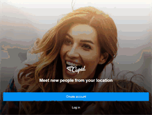 Tablet Screenshot of cupid.com